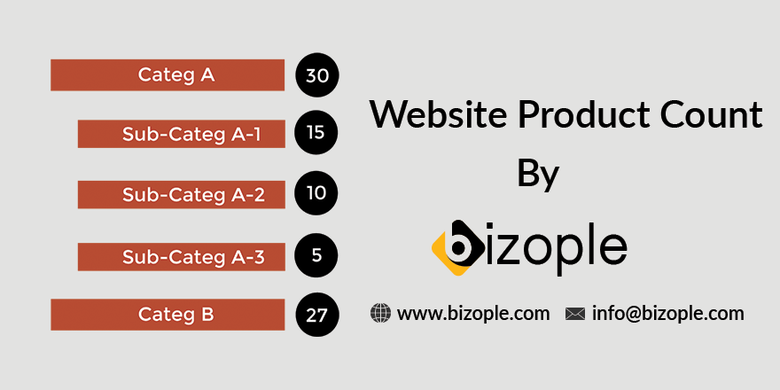 Website Product Count