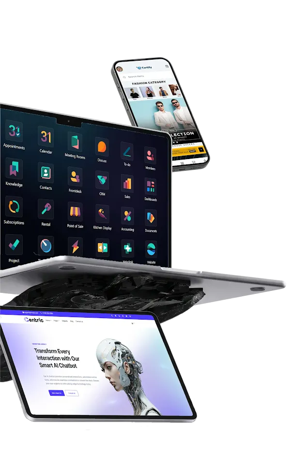 Mobile and Laptop Interface